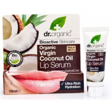 Serum Labial con Aceite de Coco Organico 10 ml Dr. Organic