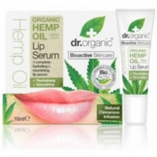 Serum Labial con Aceite De Cañamo Organico 10 ml Dr. Organic