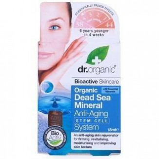 Sistema Antienvejecimiento con Minerales del Mar Muerto 30 ml Dr. Organic