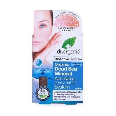 Sistema Antienvejecimiento con Minerales del Mar Muerto 30 ml Dr. Organic