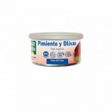 Pate Vegetal de Pimiento y Olivas 125 gr Naturgreen