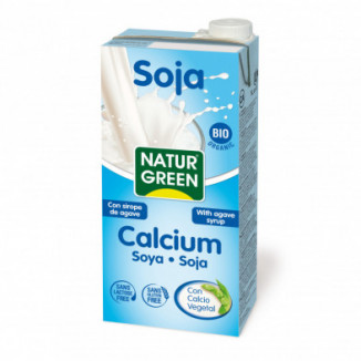 Leche de Soja Calcium Bio 1 Litro Naturgreen