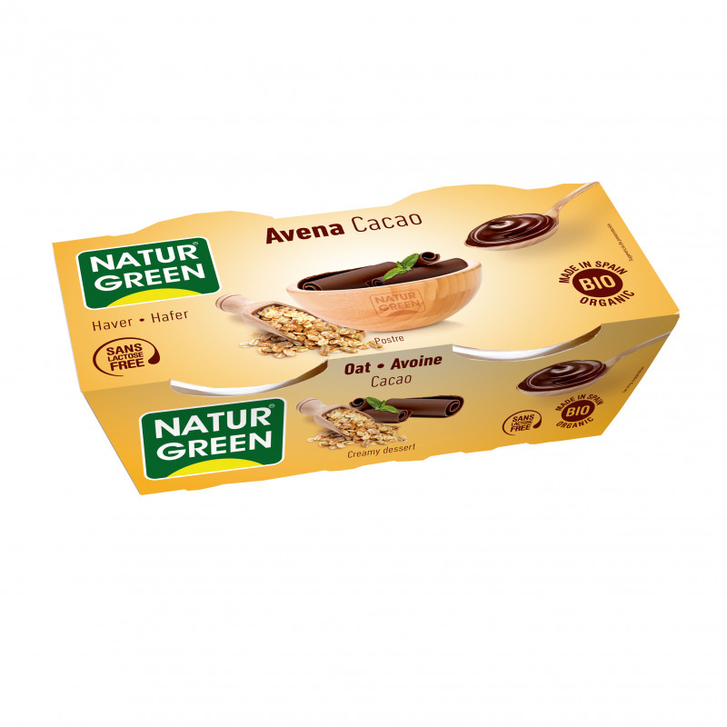 Avena con Chocolate 2 X 125 gr Naturgreen