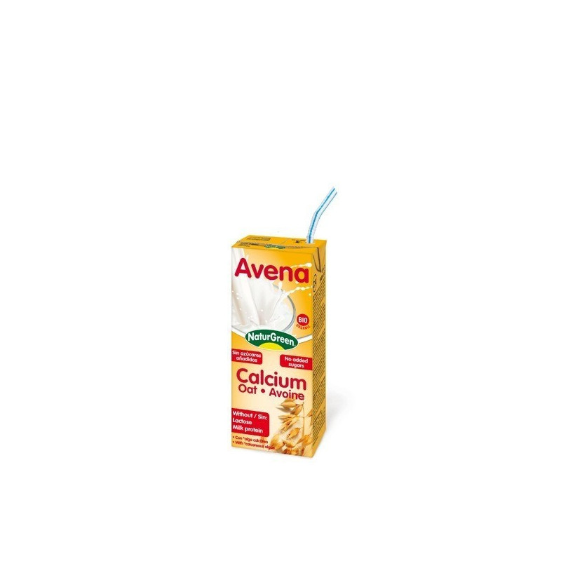 Bebida de Avena Calcium 200 ml Naturgreen