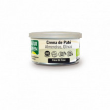 Crema de Pate Almendras y Olivas 130 gr Naturgreen