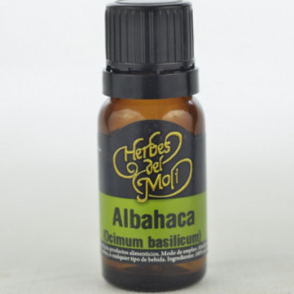 Aceite Esencial Albahaca 10 ml Herbes Del Moli