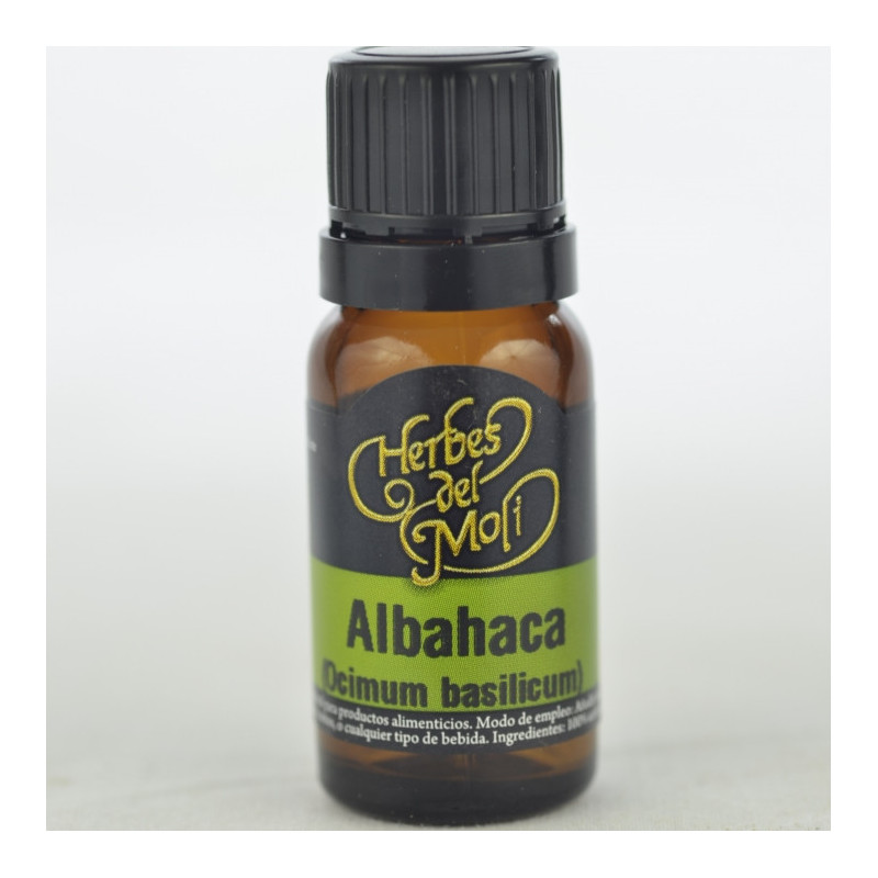 Aceite Esencial Albahaca 10 ml Herbes Del Moli