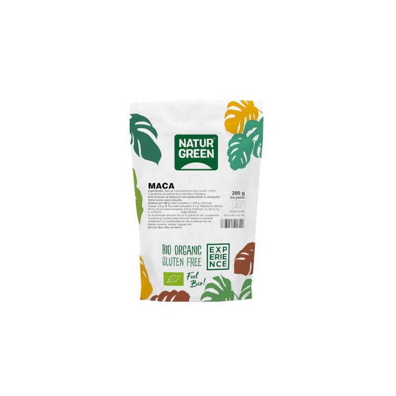 Maca Andina Bio 200 gr Naturgreen