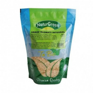 Arroz Basmati Integral Bio 500 gr Naturgreen