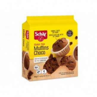 Madalenas Muffins Choco 4x65 gr Schar