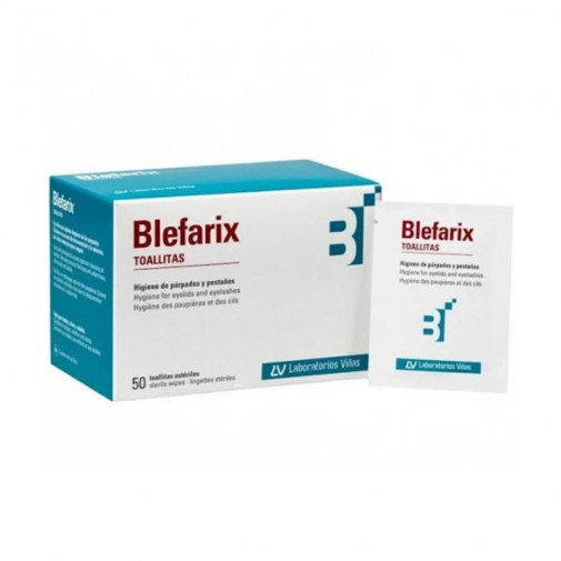 Blefarix Toallitas 50 Unidosis Estériles