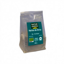 Harina de Arroz 400 gr Naturgreen