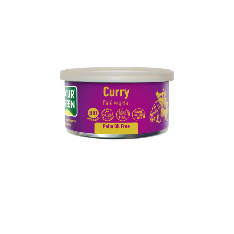 Pate Al Curry 125 gr Naturgreen