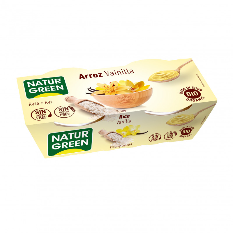 Postre Arroz Vainilla 2x125 g Naturgreen