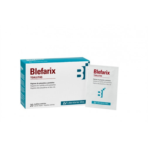 Blefarix Toallitas 20 Unidosis Estériles