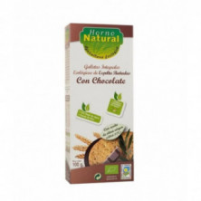 Galletas Integrales Ecológicas de Espelta y Chocolate 100 g Horno Natural