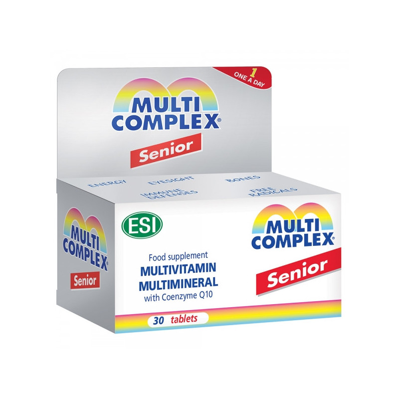 Multivitaminas/minerales Senior 30 Comprimidos Esi