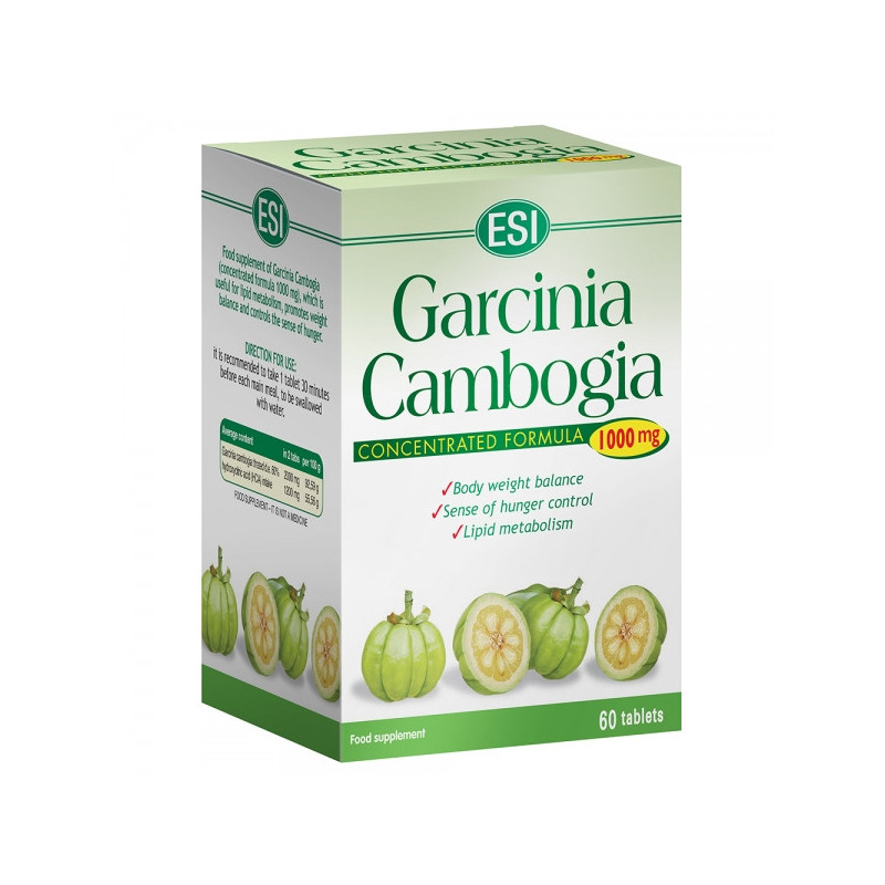 Garcinia Cambogia 1000 mg 60 Comprimidos Esi