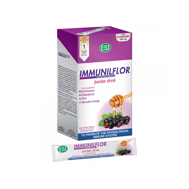 Immunilflor Pocket Drink 16 Sobres Esi