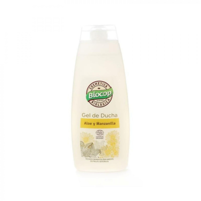 Gel de Ducha de Aloe Manzanilla y Vainilla 400 ml Biocop