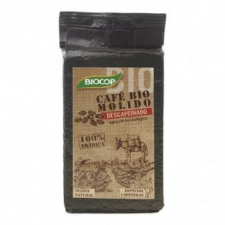 Cafe Molido Descafeinado 100% Arabica 250 G Biocop