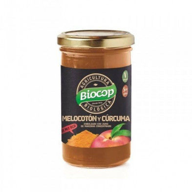 Compota de Melocoton y Curcuma 280 gr Biocop