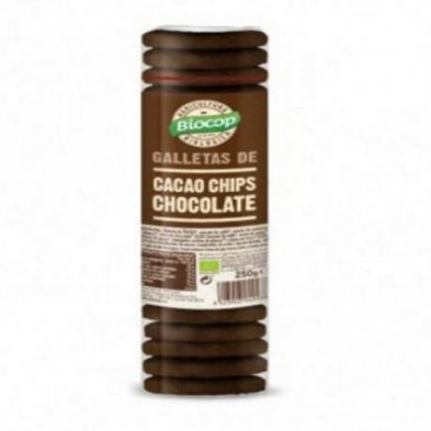 Galleta de Cacao y Chocolate 250 gr Biocop