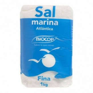 Sal Marina Atlantica Fina 1 Kg  Biocop