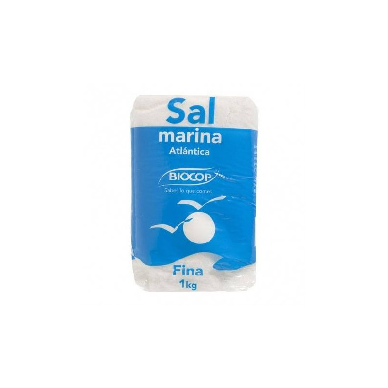 Sal Marina Atlantica Fina 1 Kg  Biocop