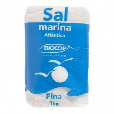 Sal Marina Atlantica Fina 1 Kg  Biocop