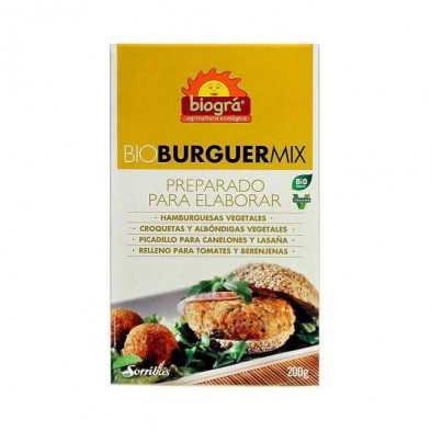 Bio Burger Mix Bio 200 g Biográ