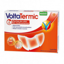 VoltaTermic Parches de Calor Espalda, Cuello y Muslo 2 Unidades