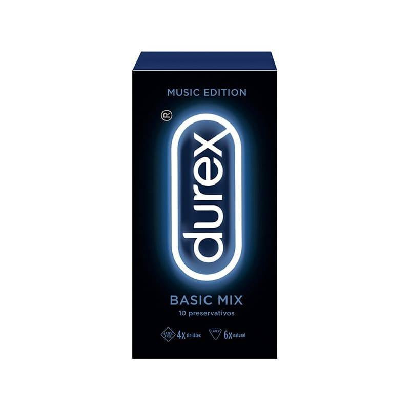 Durex Music Edition Basic Mix 10 Preservativos