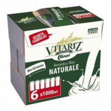 Bebida de Arroz Vitariz Pack 6 X 1 L Biocop