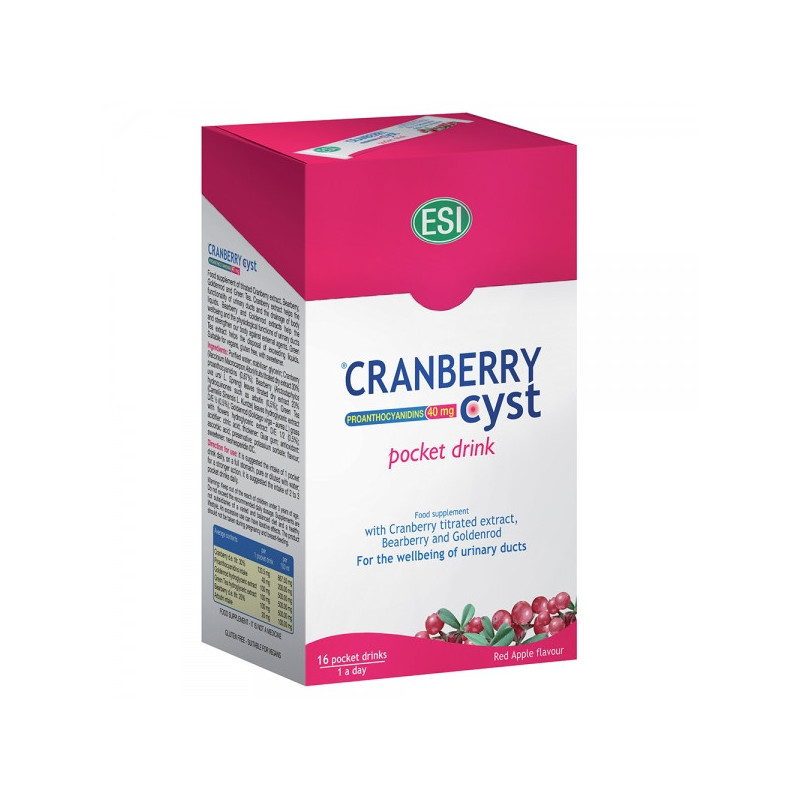 Cranberry Cyst 16 Sobres Liquido Esi