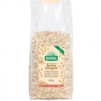 Copos de Avena Integral Finos Bio 500 g Biográ