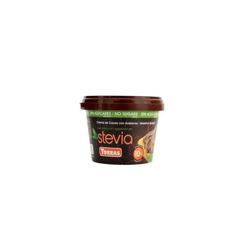 Crema De Cacao Con Avellanas Stevia 200 gr Torras