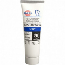 Dentifrico Menta Aloe Fluor 75 ml Urtekram