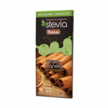 Chocolate Negro Con Canela Stevia 125 gr Torras