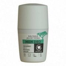 Desodorante Roll-on Aloe Baobab Men Urtekram