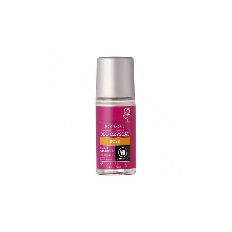 Desodorante Roll-on Rosas 50 ml Urtekram