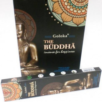 Incienso Goloka Black The Buddha 20 varillas