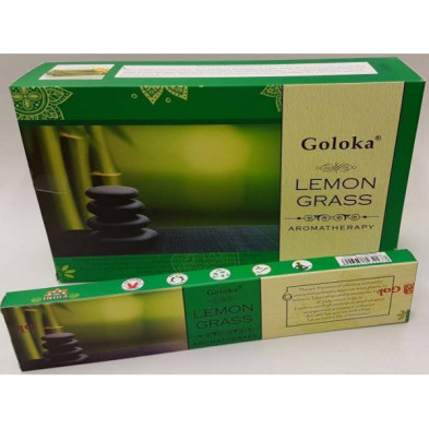 Incienso Aromatico Lemon grass Goloka 15 Gr