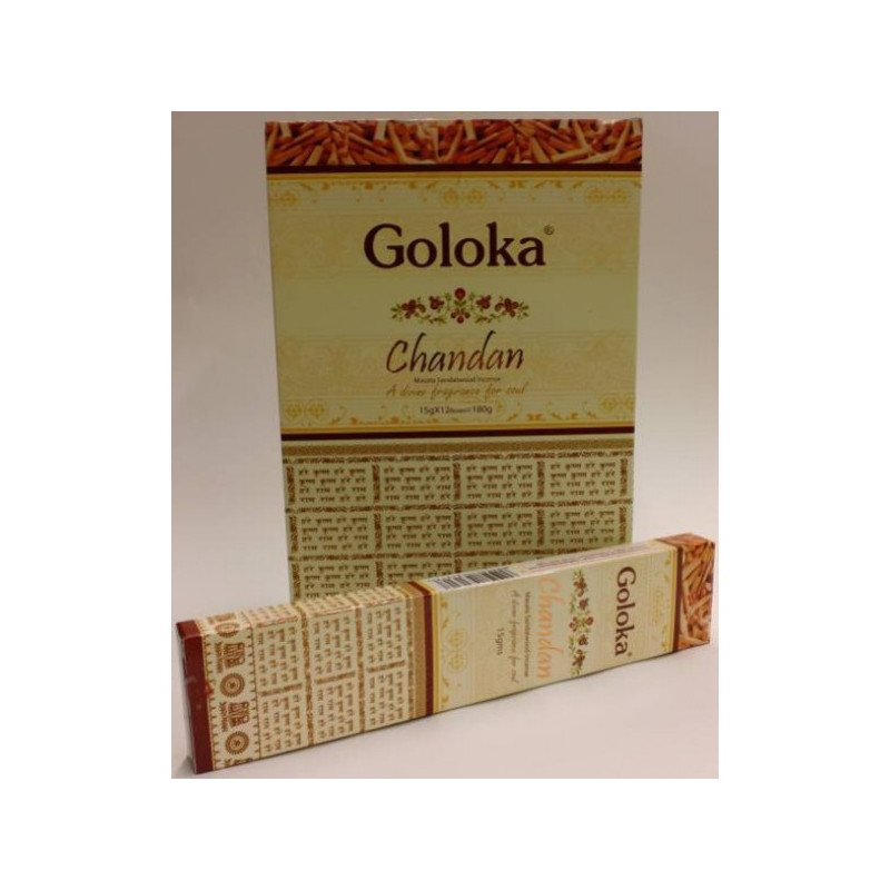 Incienso Chandan Goloka 15 gr