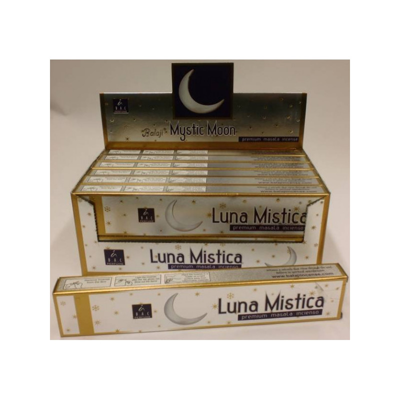 Incienso Luna Mistica Balaji 15 gr Masala