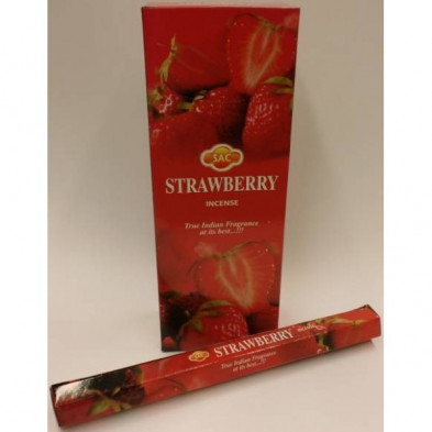 Incienso Strawberry (Sac) 20 varillas