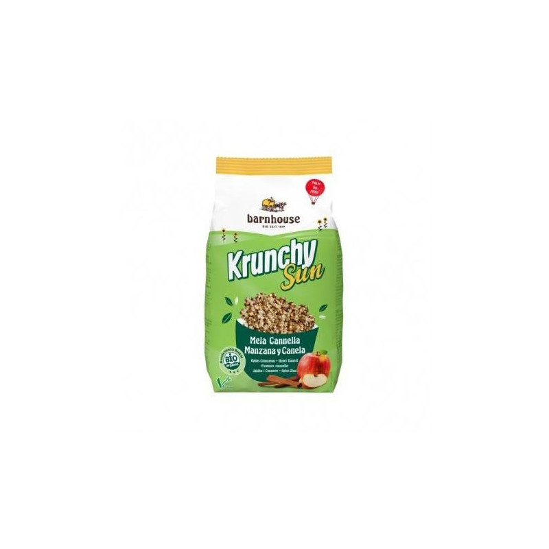 Muesli Krunchy Manzana y Canela 750 gr Barnhouse