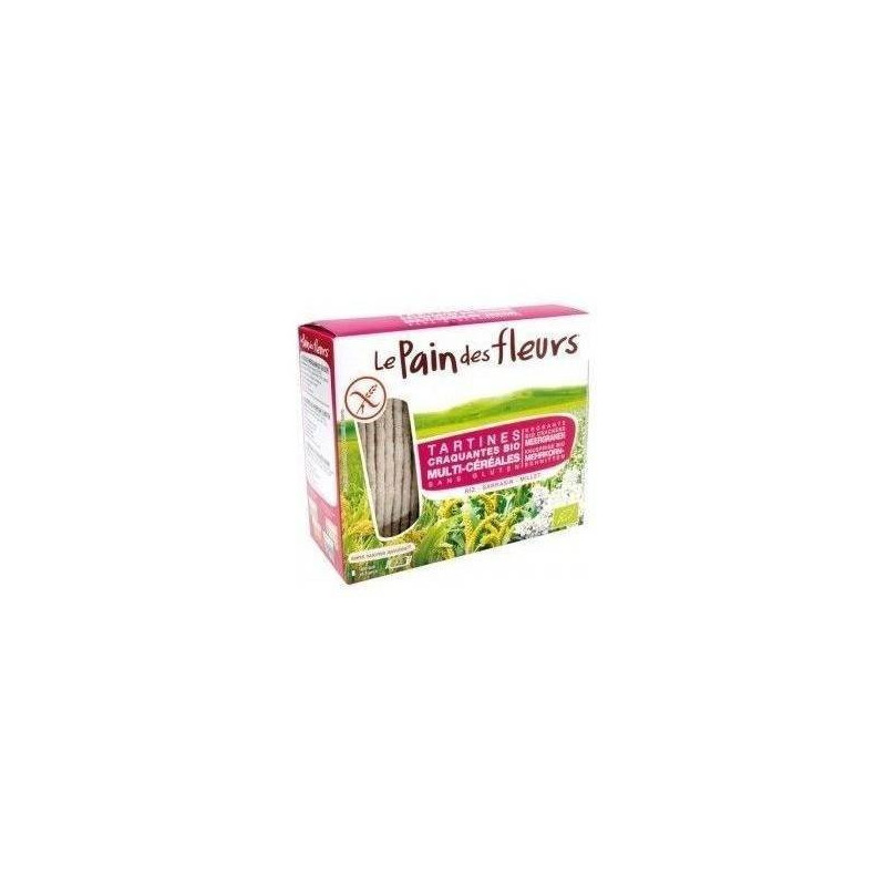 Pan De Flores Multi Cereales Sin Gluten Bio 150 gr Le Pain Des Fleurs