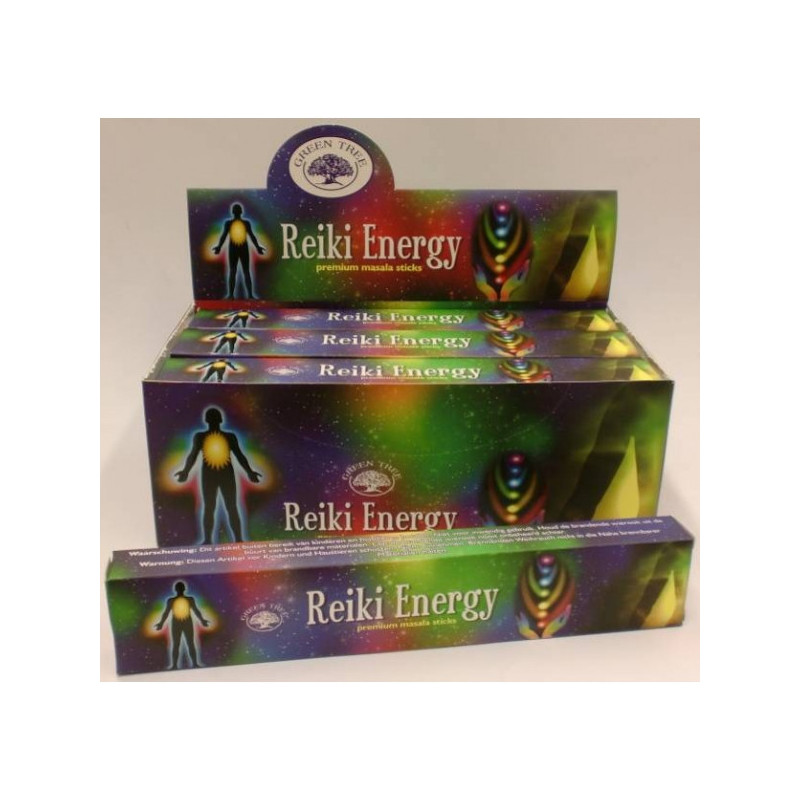 Incienso Reiki Energia Green Tree 15 Gr