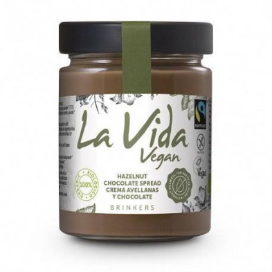 Crema de Chocolate y Avellana Vegana 270 gr La Vida Ve